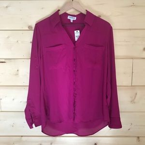 Express Portofino Pink Top